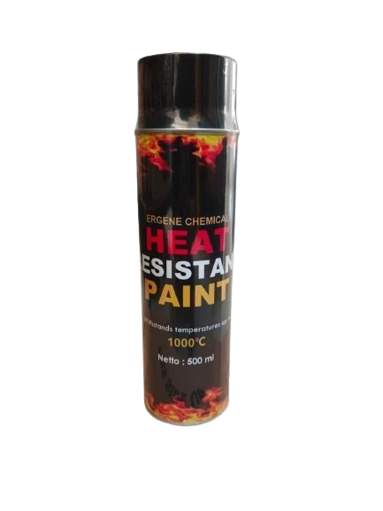 Heat Resistant Paint 1000°C 500 ml – Cat Tahan Panas Ekstrem