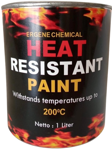 Cat Tahan Panas 200 Derajat 1 Liter Mesin & Logam