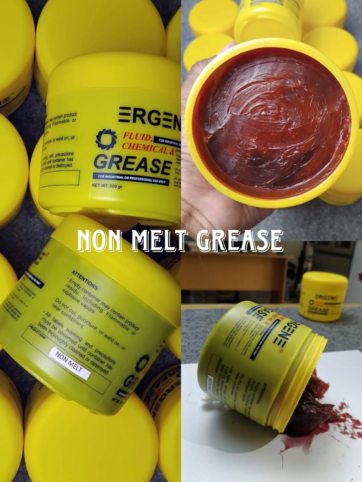 Non Melting Grease 500 Gram – Pelumas Tahan Panas & Tidak Mudah Meleleh