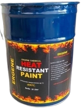 Heat Resistant Paint 600°C 20 Liter – Cat Tahan Panas Industri