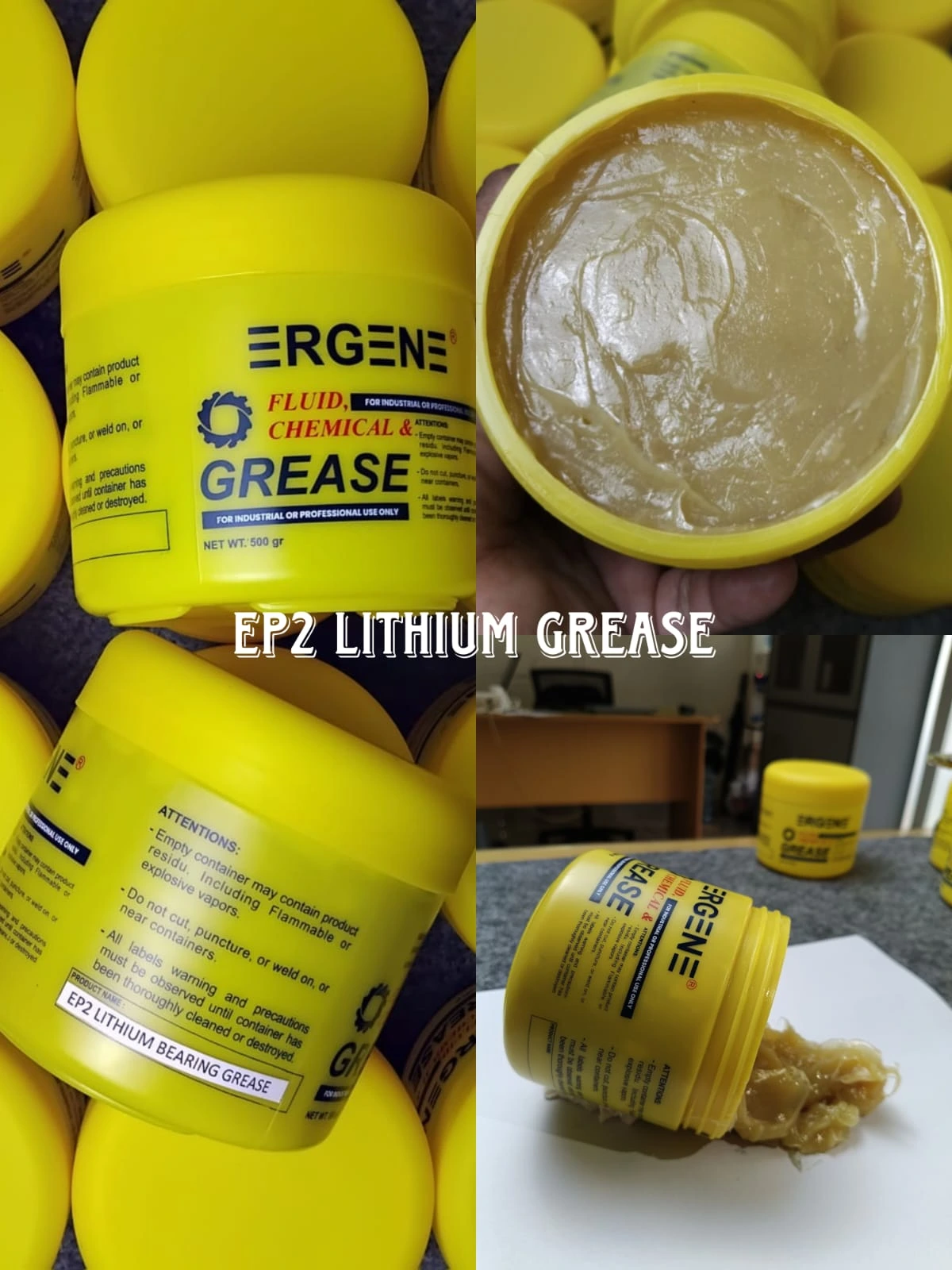 EP2 Lithium Grease 500 Gram – Pelumas Bearing Tahan Panas & Anti Aus