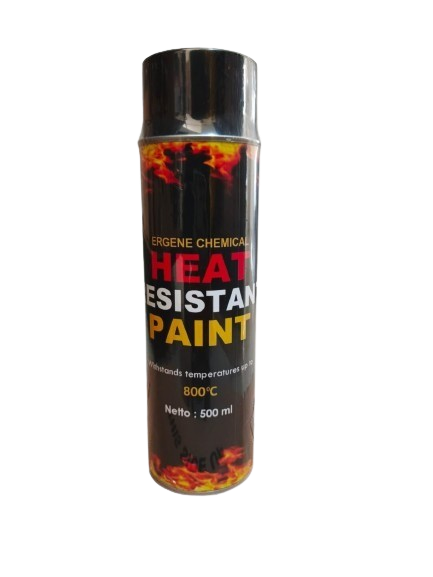 Jual Cat Tahan Panas 800 Derajat 500 ml – Pelindung Logam