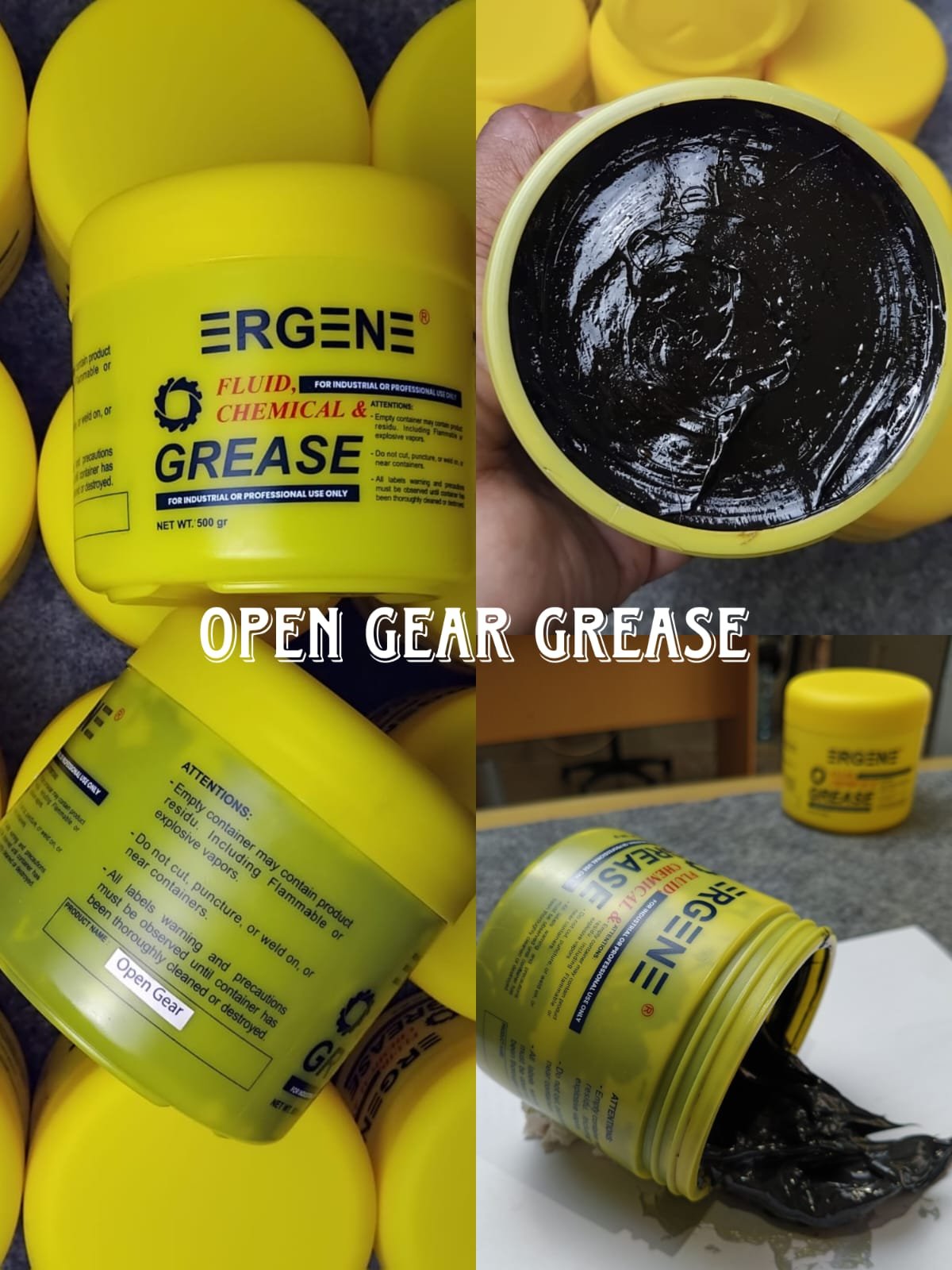 Open Gear Ergenelube 500 Gram – Grease Gear Terbuka